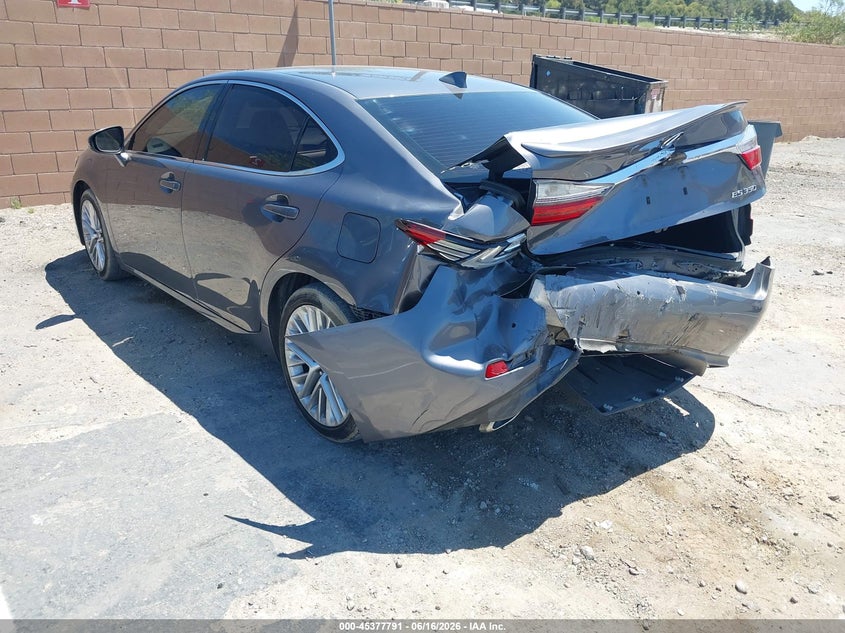 Vin: jthbk1gg7g2213021, lot: 45875777, lexus es 350 20163
