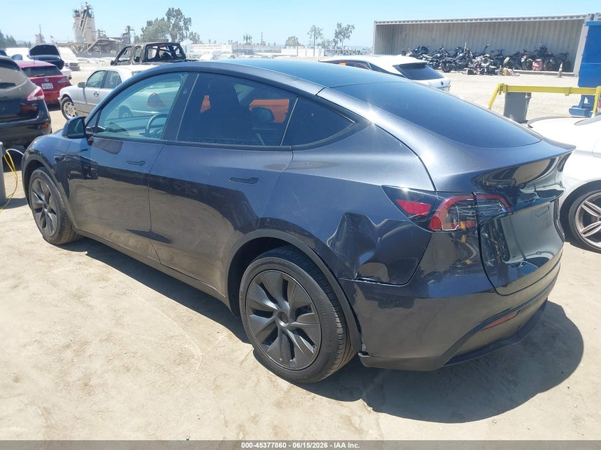 Vin: 7saygdee7rf182288, lot: 45875845, tesla model y long range dual motor all-wheel drive 20243