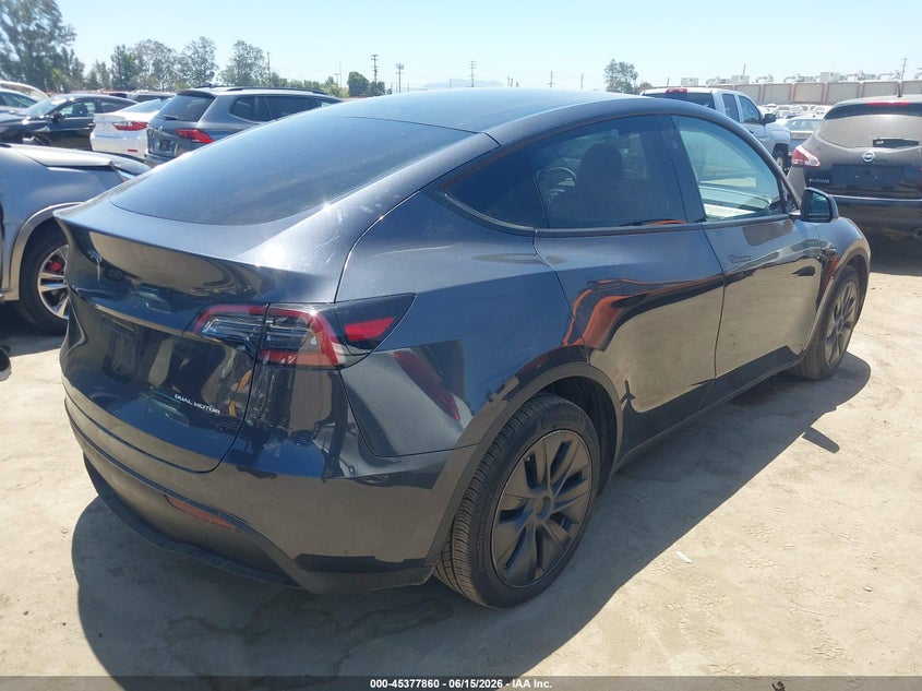 Vin: 7saygdee7rf182288, lot: 45875845, tesla model y long range dual motor all-wheel drive 20244
