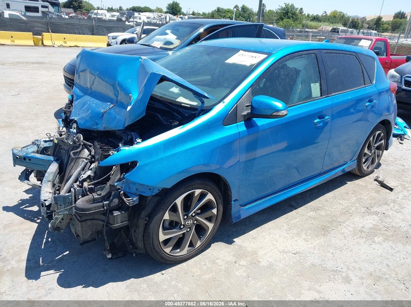 Vin: jtnkarje3gj517569, lot: 45875868, scion im 20162