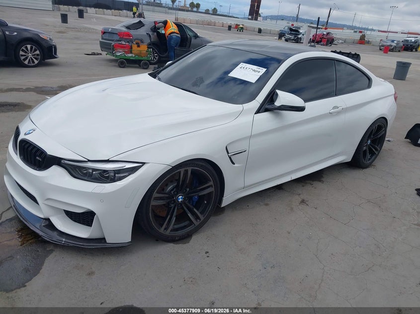Vin: wbs3r9c55fk330432, lot: 45875895, bmw m4 20152