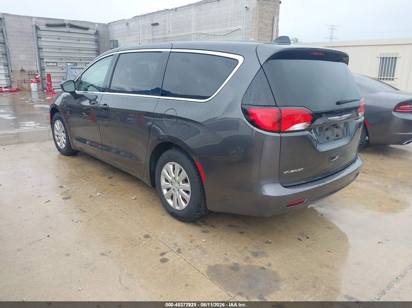 Vin: 2c4rc1ag5lr249307, lot: 45875907, chrysler voyager l 20203