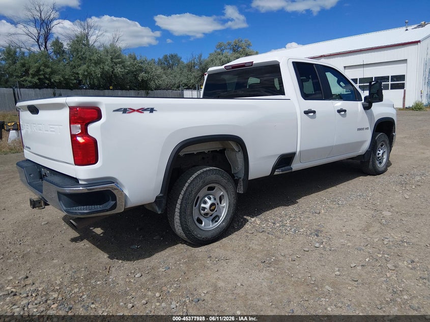 2020 CHEVROLET SILVERADO 2500HD auction photo 4