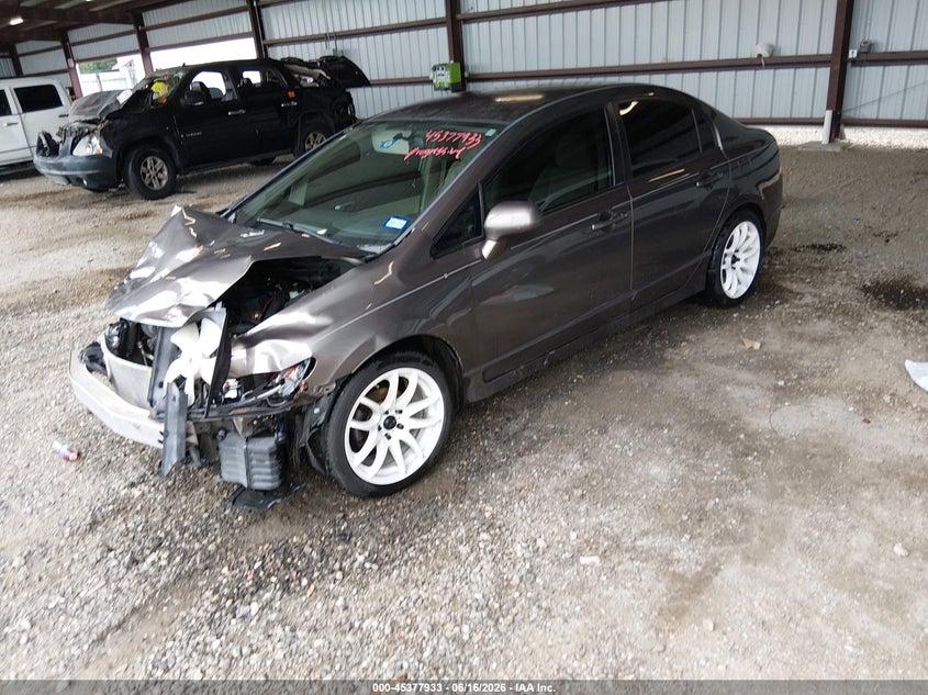 2009 Honda Civic Lx 19XFA16559E046525 photo 1