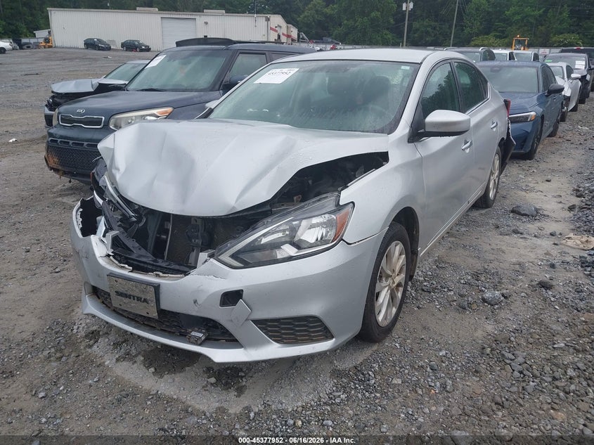 2019 NISSAN SENTRA auction photo 2