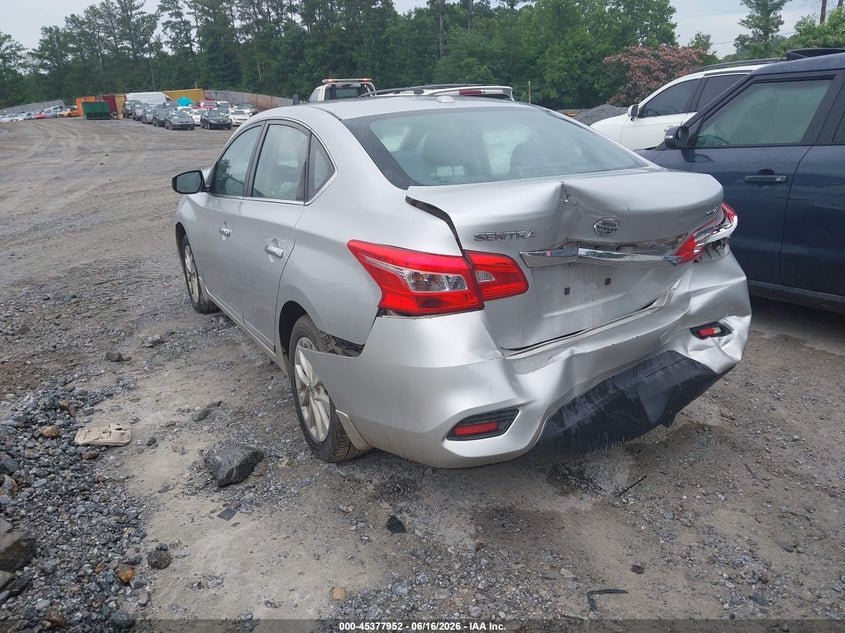 2019 NISSAN SENTRA auction photo 3