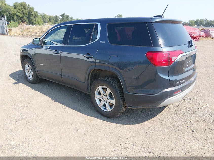 Vin: 1gkknrla5kz274106, lot: 45875967, gmc acadia sle-1 20193