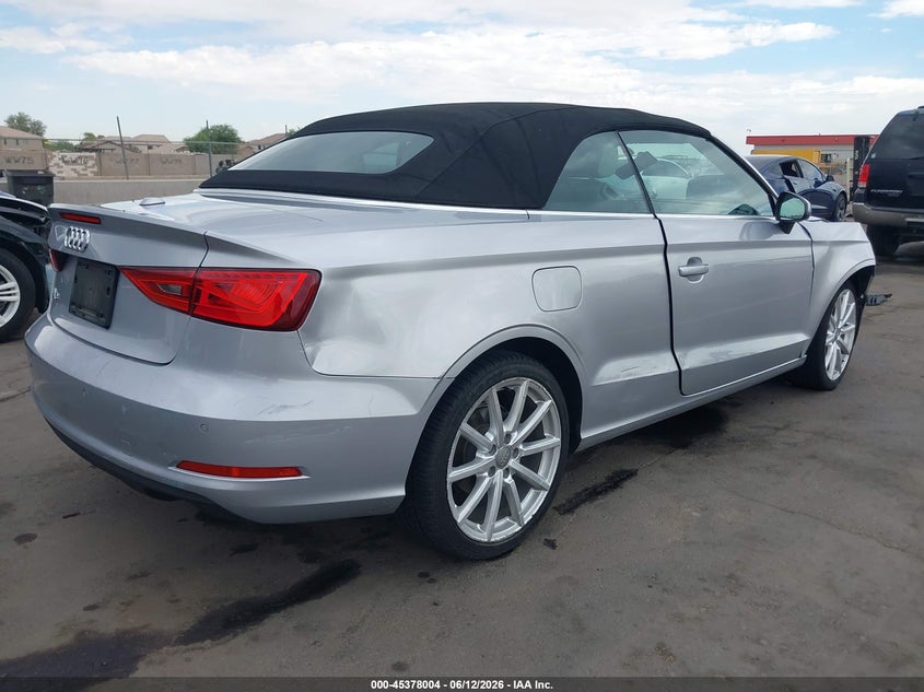 Vin: wau6clffxf1106826, lot: 45875990, audi a3 1.8t premium 20154