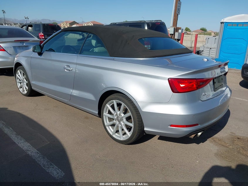 Vin: wau6clffxf1106826, lot: 45875990, audi a3 1.8t premium 20153