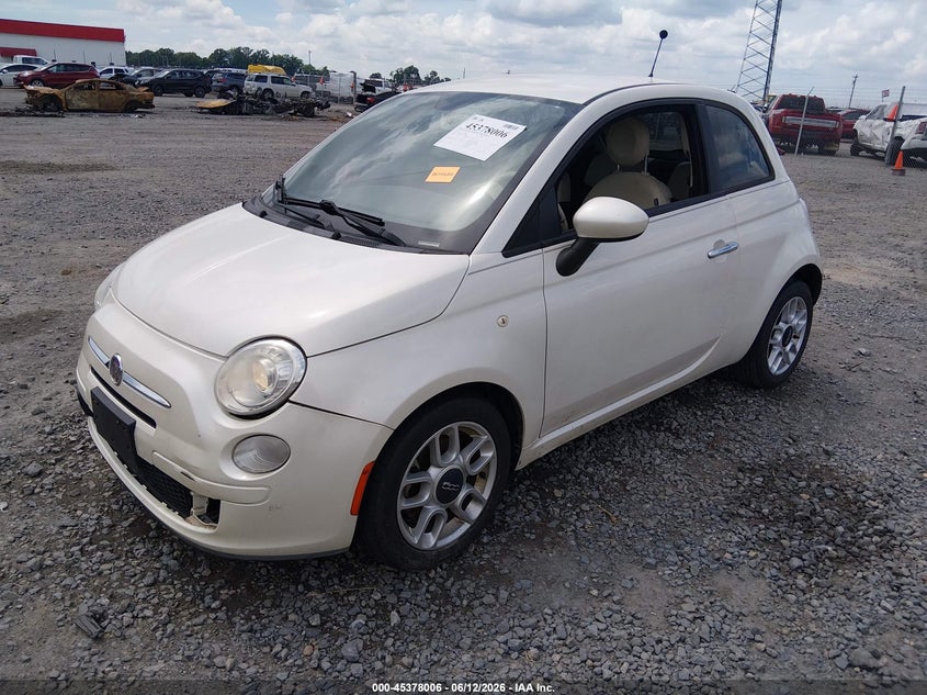 Vin: 3c3cffar5ct366088, lot: 45875992, fiat 500 pop 20122