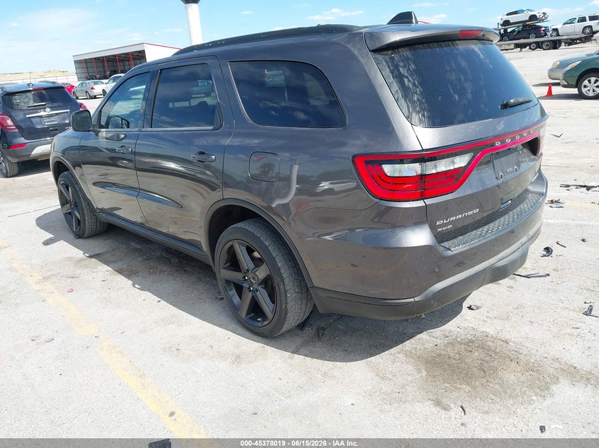 Vin: 1c4rdjdg9fc902887, lot: 45876005, dodge durango limited 20153