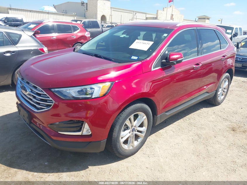 Vin: 2fmpk3k9xkbc35069, lot: 45876015, ford edge titanium 20192