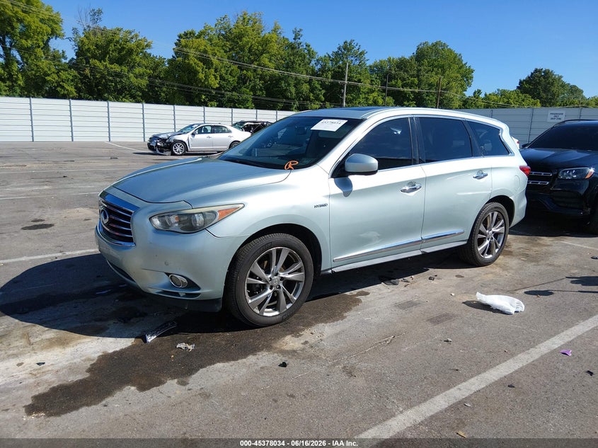 2014 INFINITI QX60 HYBRID auction photo 2