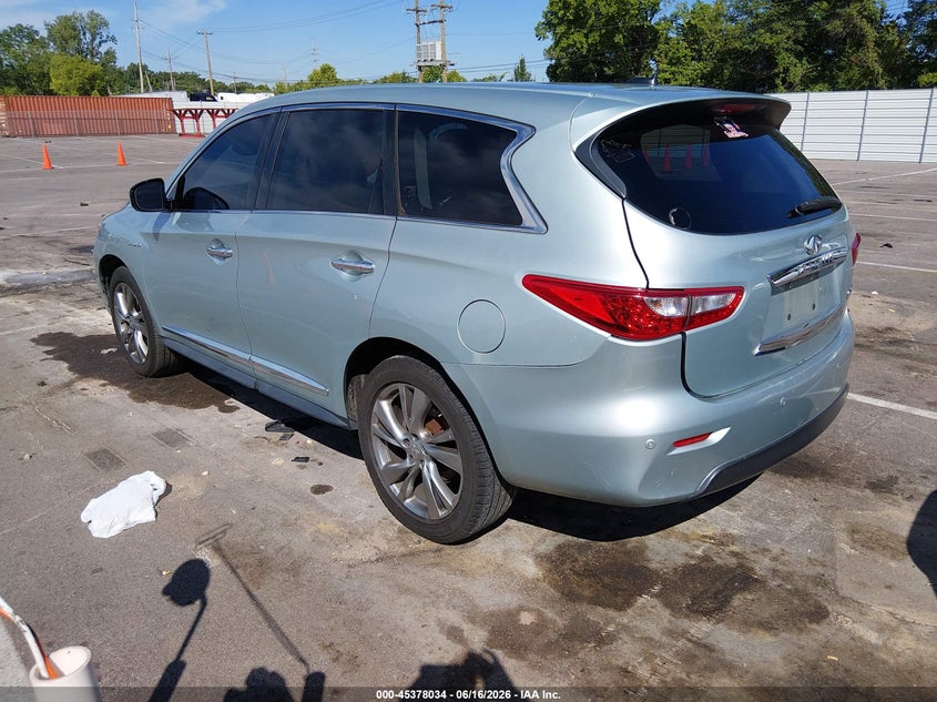 2014 INFINITI QX60 HYBRID auction photo 3