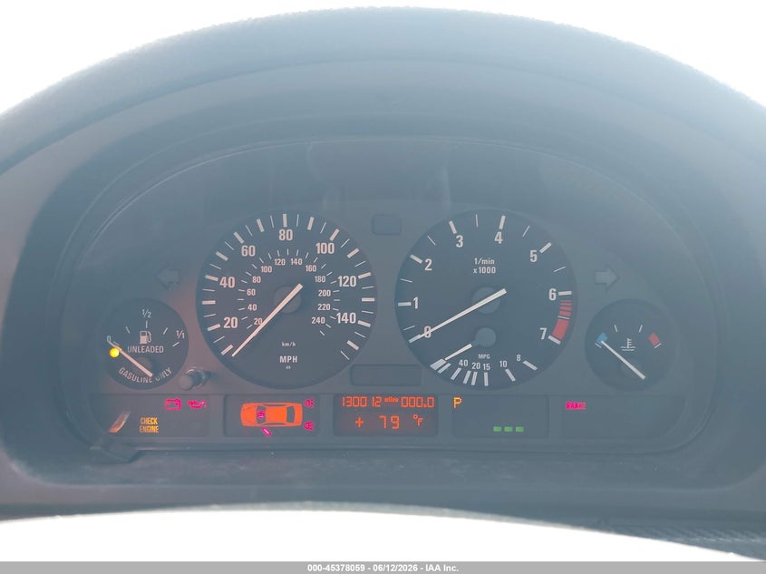 1998 BMW 528I VIN: WBADD6324WBW30913 Lot: 45378059
