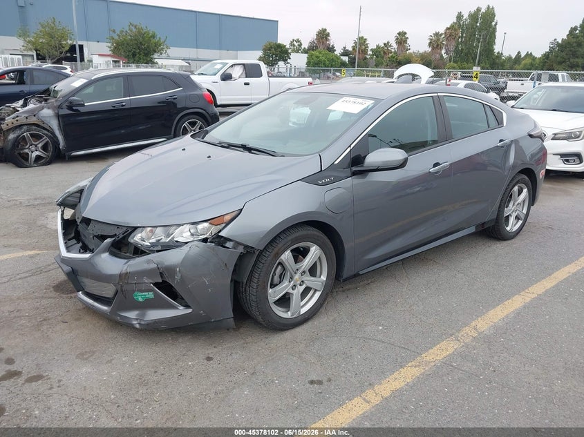 Vin: 1g1rc6s50ju111645, lot: 45876088, chevrolet volt lt 20182