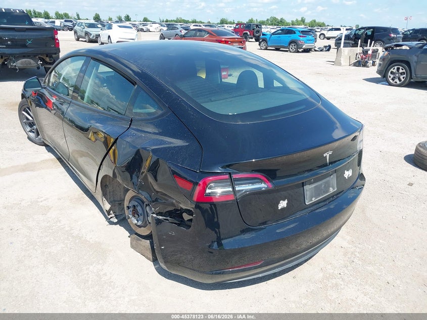 2023 TESLA MODEL 3 SEDAN ELECTRIC
