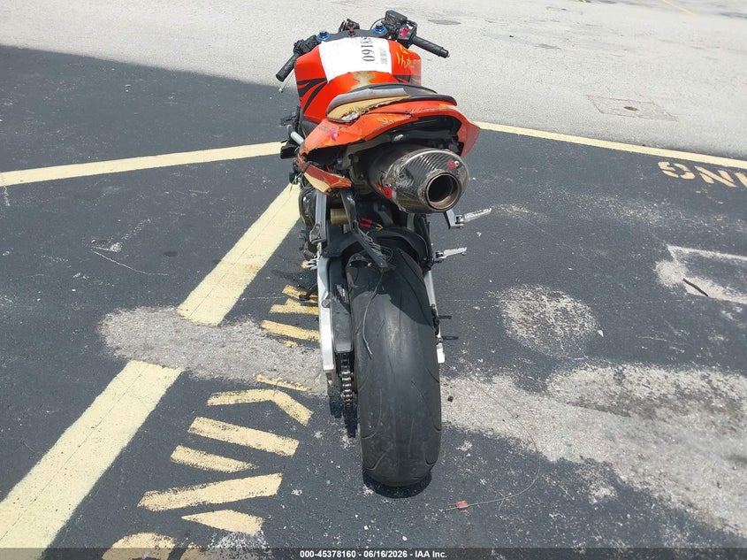2006 Honda Cbr600 Rr VIN: JH2PC37076M305145 Lot: 45378160