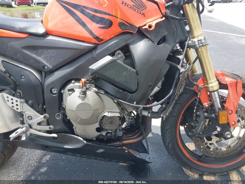2006 Honda Cbr600 Rr VIN: JH2PC37076M305145 Lot: 45378160