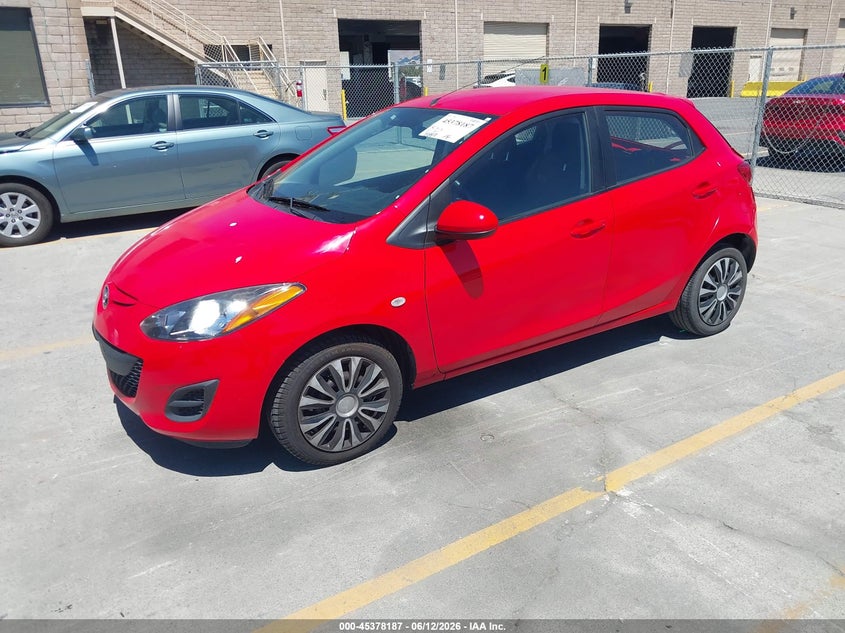 Vin: jm1de1kz7e0171677, lot: 45876173, mazda mazda2 sport 20142