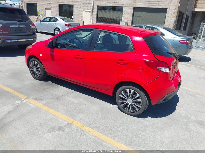 Vin: jm1de1kz7e0171677, lot: 45876173, mazda mazda2 sport 20143