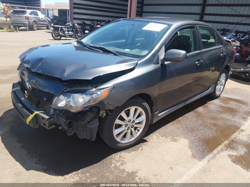 1NXBU4EEXAZ238405 2010 TOYOTA COROLLA S photo 1