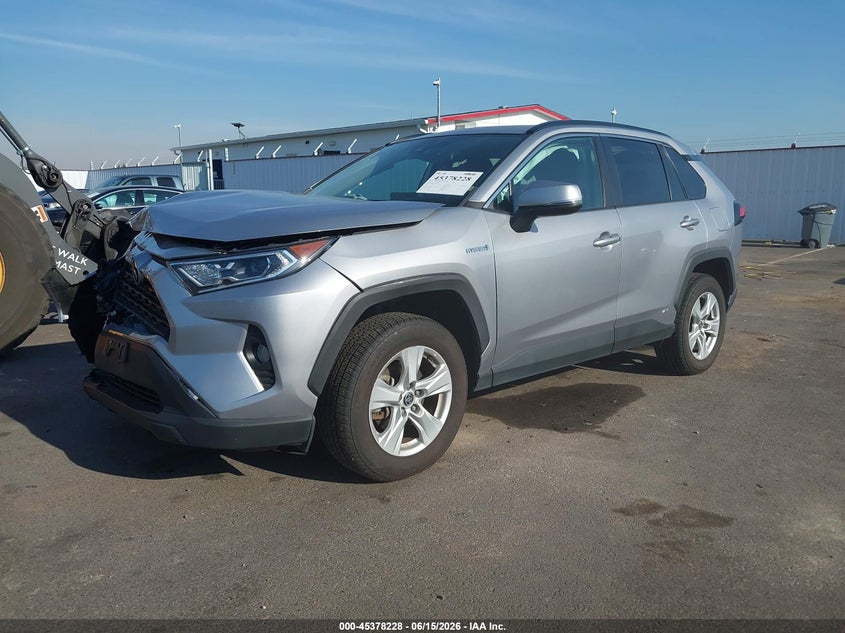 2021 Toyota Rav4 Hybrid Xle 4T3RWRFV9MU038454 photo 1