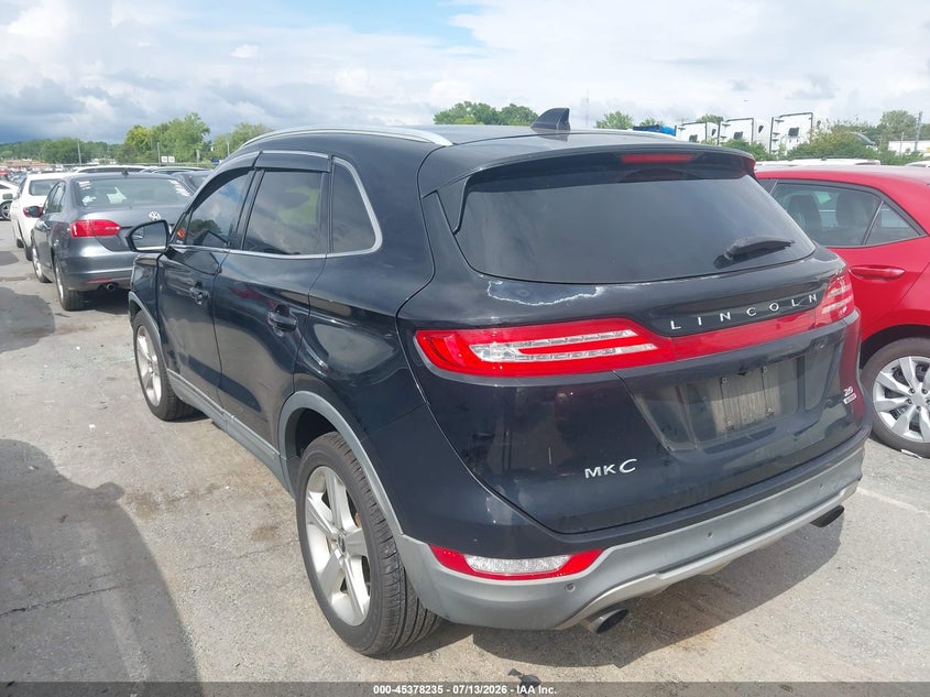 Vin: 5lmcj1c99guj28680, lot: 45876221, lincoln mkc premier 20163