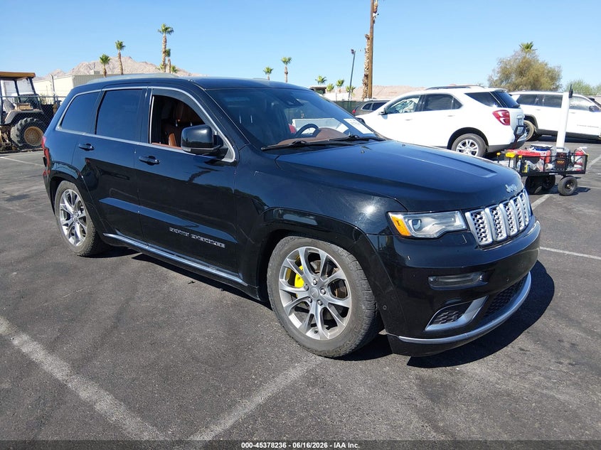2019 Jeep Grand Cherokee Summit 4x4 VIN 1C4RJFJT7KC579649