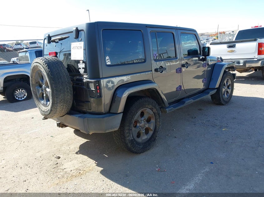 2017 JEEP WRANGLER UNLIMITED auction photo 4