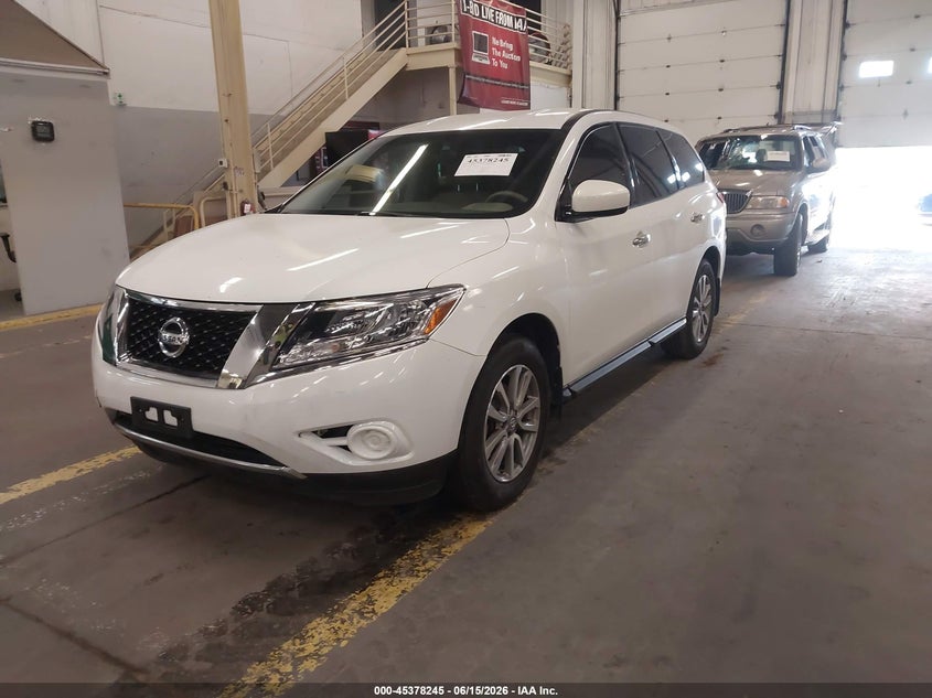 Vin: 5n1ar2mn8ec718621, lot: 45876231, nissan pathfinder s 20142