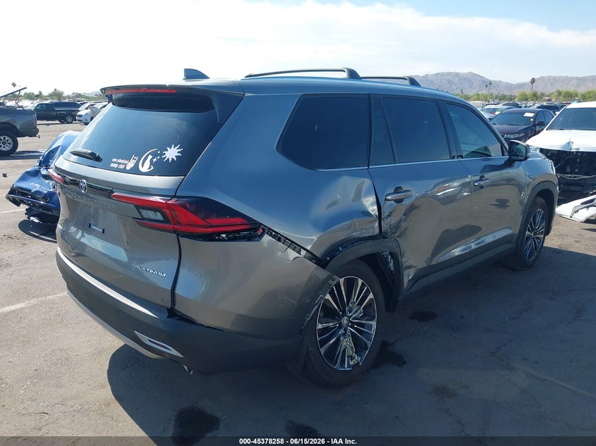 2026 TOYOTA GRAND HIGHLANDER HYBRID auction photo 4