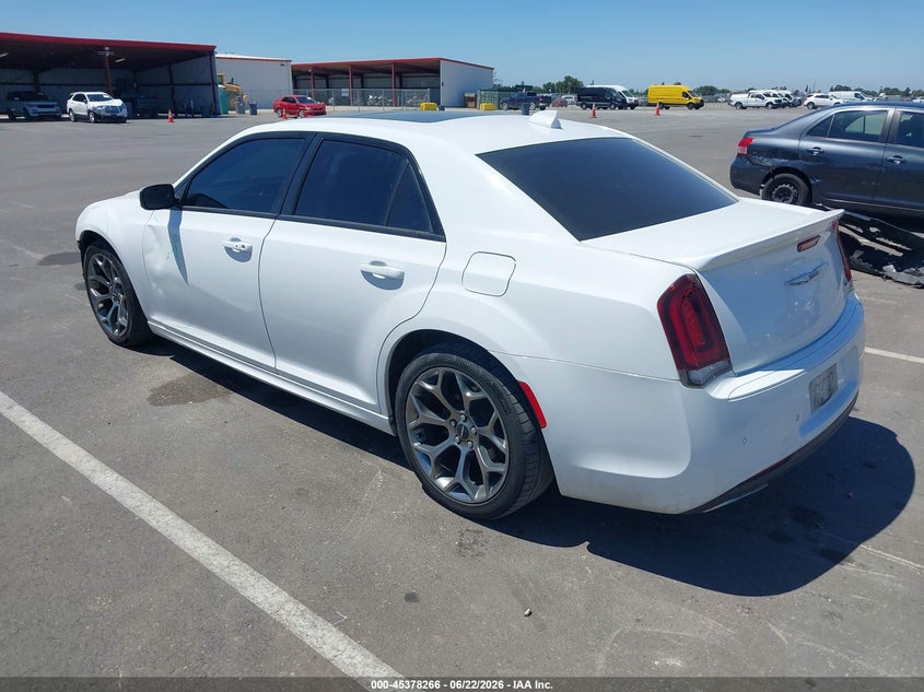 Vin: 2c3ccabg0jh240168, lot: 45876252, chrysler 300 300s 20183