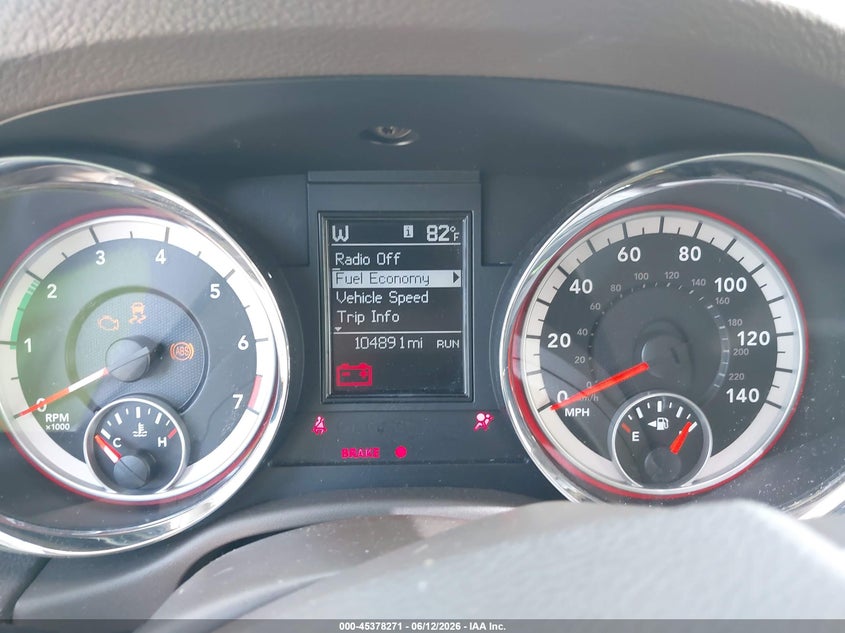 2012 Dodge Durango Sxt VIN: 1C4RDHAG8CC113834 Lot: 45378271