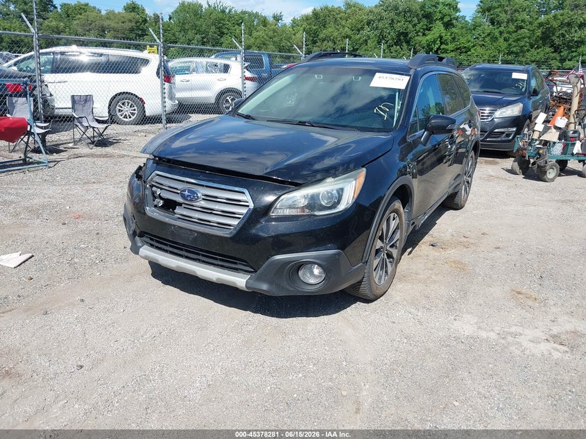 Vin: 4s4bsbnc6g3207160, lot: 45876267, subaru outback 2.5i limited 20162