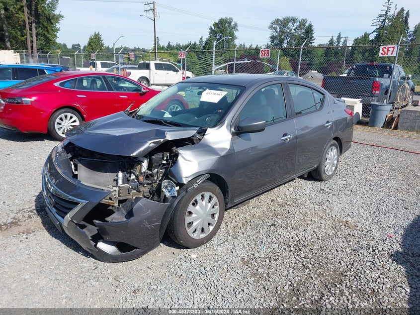 2019 Nissan Versa 1.6 Sv 3N1CN7AP9KL831413 photo 1