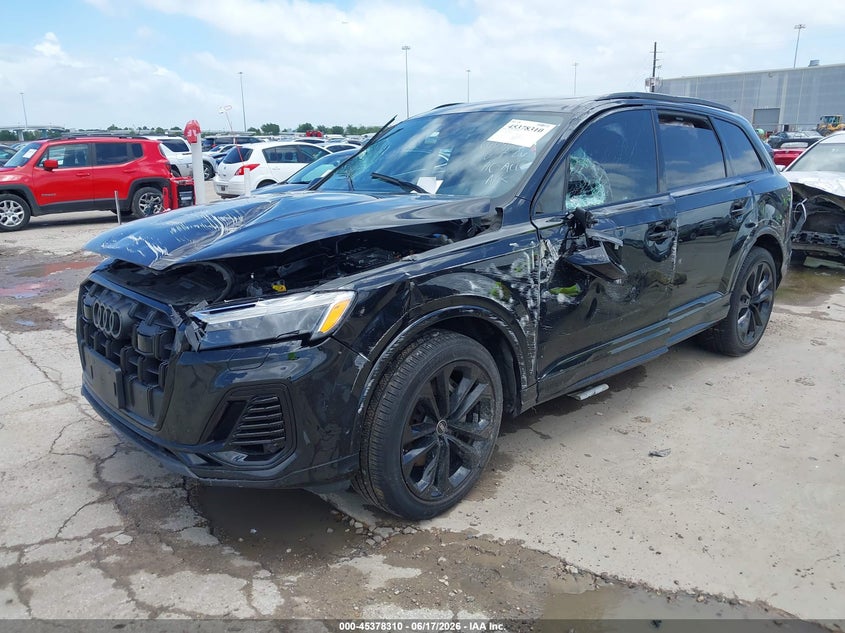 Vin: wa1lvbf76sd000024, lot: 45876296, audi q7 premium plus 55 tfsi quattro tiptronic 20252