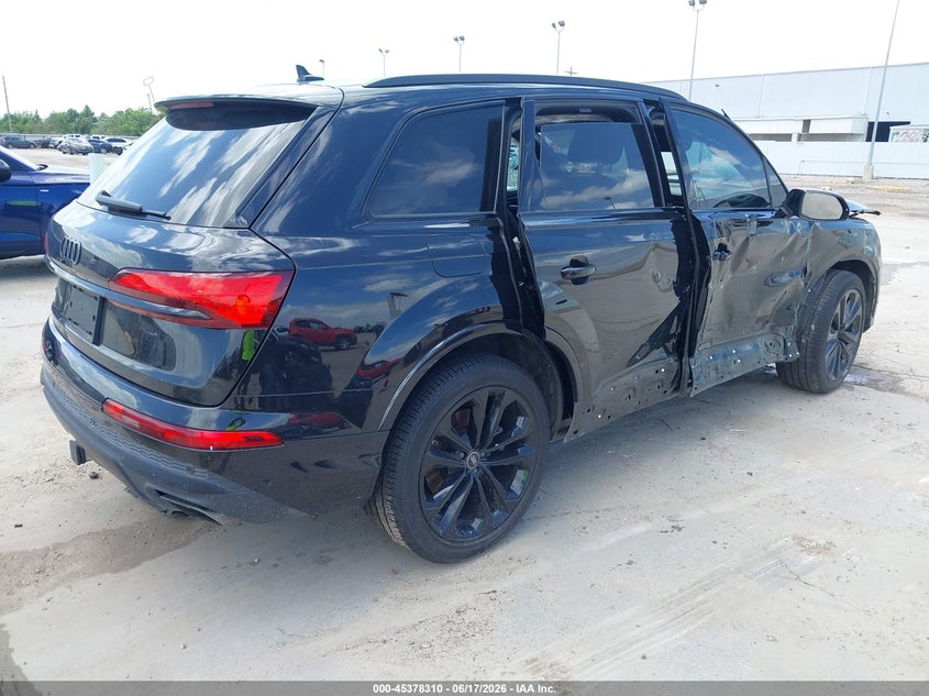 Vin: wa1lvbf76sd000024, lot: 45876296, audi q7 premium plus 55 tfsi quattro tiptronic 20254