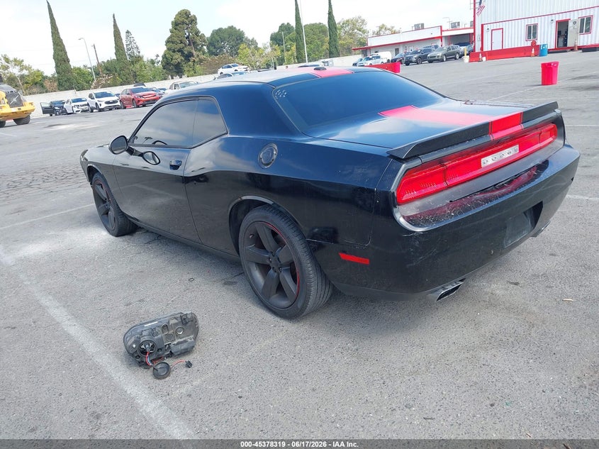 Vin: 2c3cdyag4ch243861, lot: 45876305, dodge challenger sxt 20123