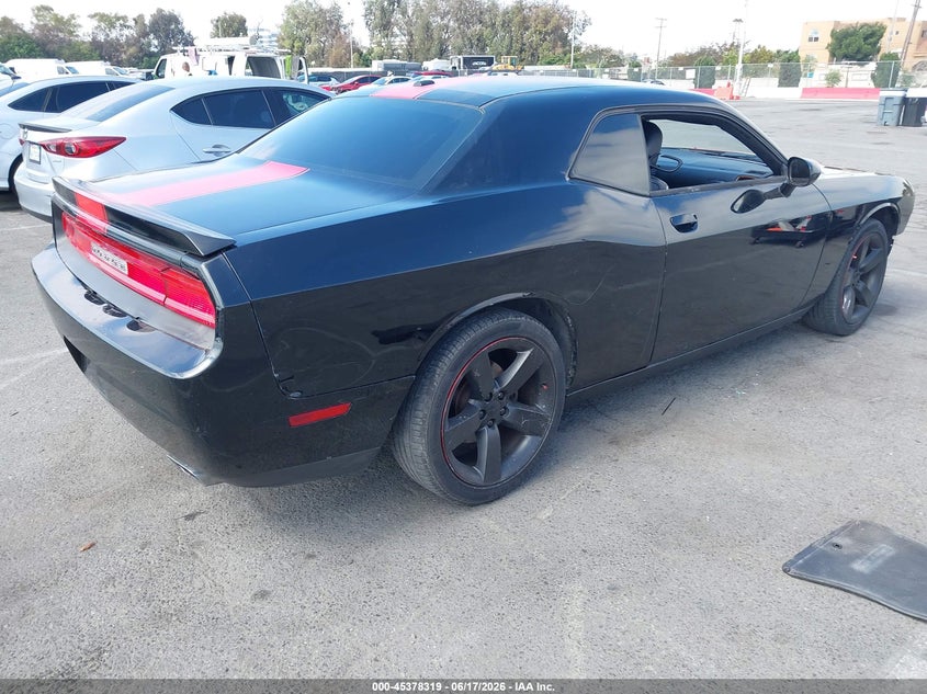 Vin: 2c3cdyag4ch243861, lot: 45876305, dodge challenger sxt 20124
