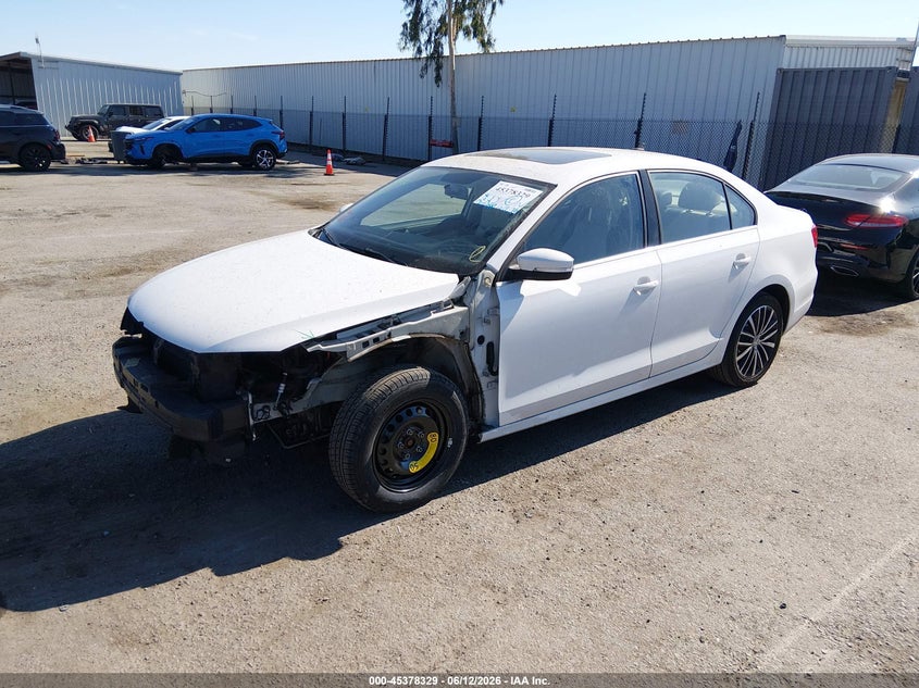 2012 VOLKSWAGEN JETTA SEDAN 2.5L I-5 DOHC, VVT, 170HP