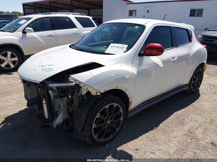 Vin: jn8af5mv8et364974, lot: 45876327, nissan juke nismo 20142