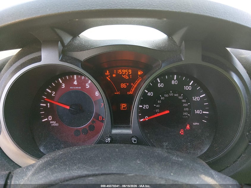2014 Nissan Juke Nismo VIN: JN8AF5MV8ET364974 Lot: 45378341