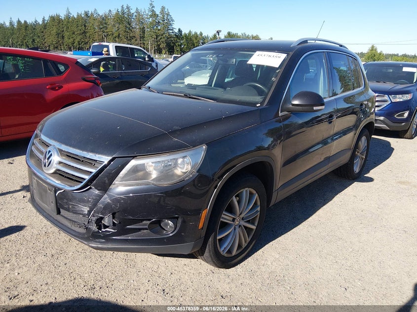 2011 Volkswagen Tiguan Sel WVGBV7AX9BW567625 photo 1