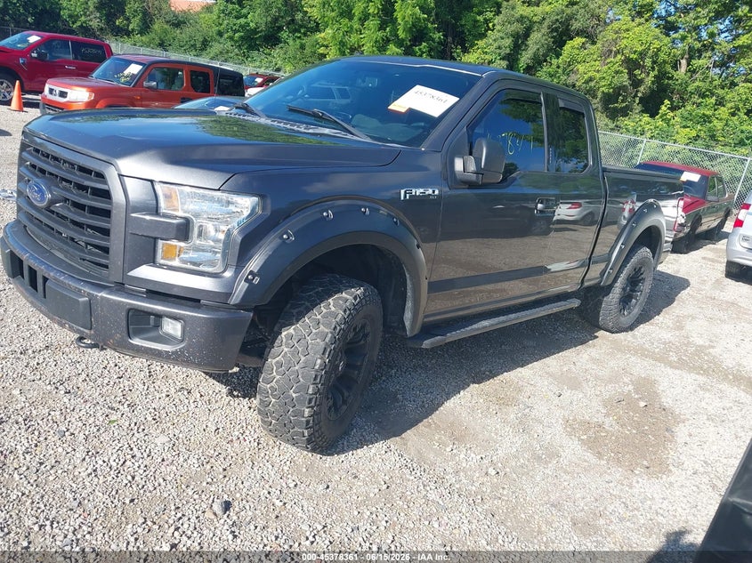 Vin: 1ftfx1ef1gke37027, lot: 45876347, ford f-150 xlt 20162