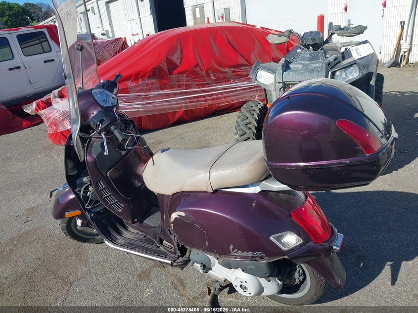 2007 Vespa Granturismo 200 VIN: ZAPM319K175008266 Lot: 45378405
