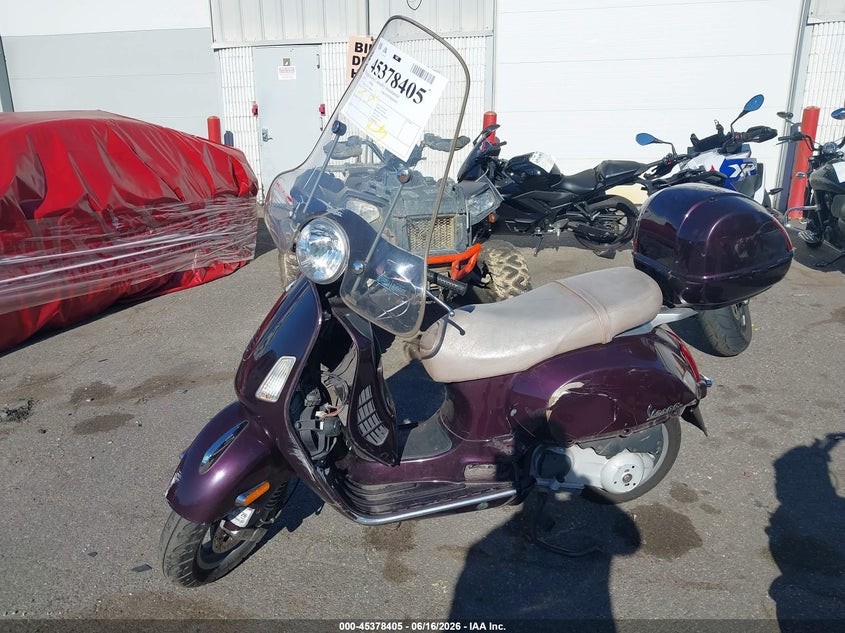 2007 Vespa Granturismo 200 VIN: ZAPM319K175008266 Lot: 45378405
