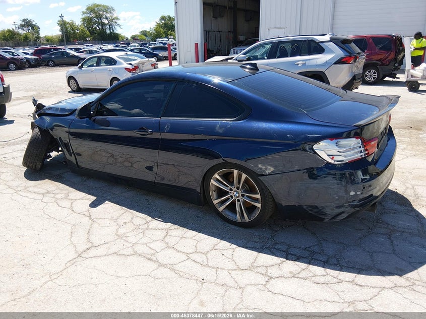 Vin: wba3r1c58ff774581, lot: 45876433, bmw 435i 20153