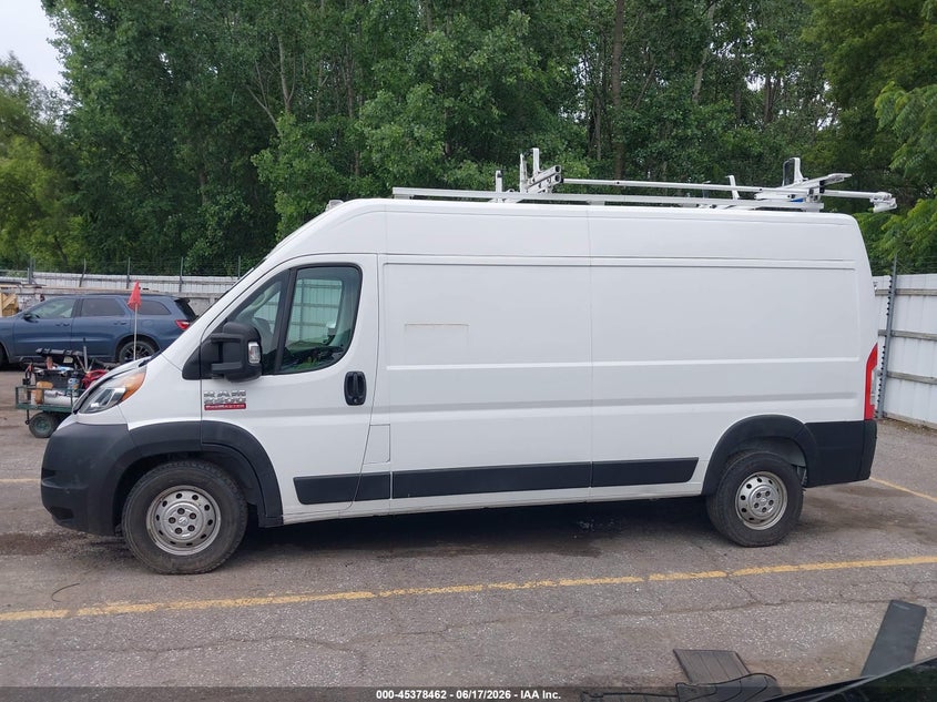 2021 Ram Promaster 2500 High Roof 159 Wb VIN: 3C6LRVDG6ME512826 Lot: 45378462