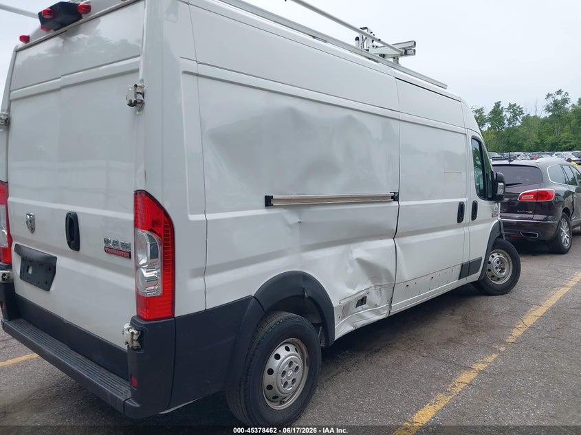 2021 Ram Promaster 2500 High Roof 159 Wb VIN: 3C6LRVDG6ME512826 Lot: 45378462